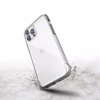 Raptic X-Doria Air viedtālruņa apvalks iPhone 14 Pro bruņots sudraba
