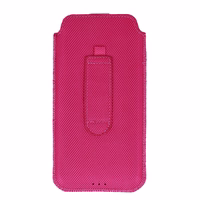 HIT Pouch Case (XL izmērs) Iphone 15/15 Pro/Iphone 16/16 Pro/Samsung S24/S24 Plus/S25/S25 Plus/A53/A55 5G dizains 2 rozā
