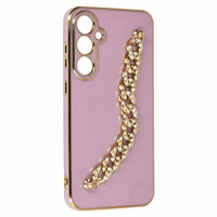 Viedtālruņa apvalks Samsung Galaxy S23 FE dizains 4 rozā