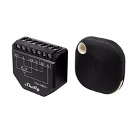 WiFi žalūziju/aizkaru kontrolieris Shelly Shutter + BLU Button Tough 1