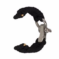 Universāla neilona cilpa 22mm dizains 1 melna