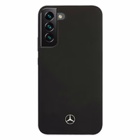 Mercedes Silicone Line apvalks Samsung Galaxy S22+ - melns