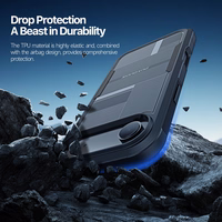 Korpuss Dux Ducis Apple iPhone Air melns (Ritma raksts)