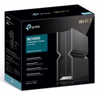 TP-Link Archer BE700 wireless router Multi-Gigabit Ethernet Tri-band (2.4 GHz / 5 GHz / 6 GHz) melns