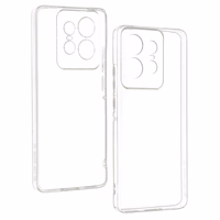 Īpaši plāns 1mm viedtālruņa apvalks Motorola Edge 50 Pro 5G caurspīdīgs