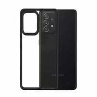 PanzerGlass ClearCase apvalks Samsung Galaxy A72 - caurspīdīgs un melns