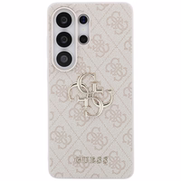 GUESS maciņš for SAMSUNG S26 Ultra GUHCS26L4GMGPI (PU 4G Big Metal Logo) rozā