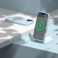 Etteri Silikona Mag maciņš for iPhone 17 gaiši zils