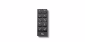 Yale 05/301000/BL numeric keypad Bluetooth melns