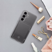 FORCELL F-PROTECT Kristālais kabatas apvalks SAMSUNG S24 Plus caurspīdīgs