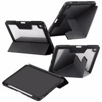 Care by PanzerGlass Y salokāms apvalks iPad Air 11" 2025 (7. paaudze) / iPad Air 11" 2024 (6. paaudze) - melns