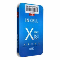 LCD ekrāns iPhone XS Max ar digitizeru melns