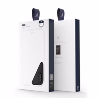 Dux Ducis Hivo ādas atverams vāciņš īstas ādas maks kartēm un dokumentiem iPhone 14 Pro brūna