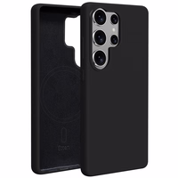 Etteri Silikona Mag maciņš for Samsung Galaxy S25 Ultra melns