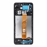 NCC LCD displejs SAMSUNG A12 A125F/U/W/M OEM ar rāmi