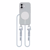 Tech-Protect MagNecklace MagSafe apvalks iPhone 16 - pelēks