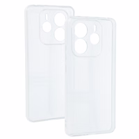 Viedtālruņa apvalks 2 mm (m) der XIAOMI Redmi Note 14 5G - caurspīdīgs (m)