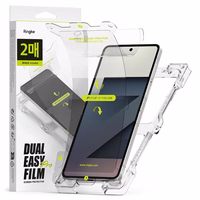Ringke Dual Easy Pro 2 daļu aizsargplēve Samsung Galaxy Z Flip 7 – caurspīdīga