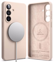 Ringke Silikona MagSafe Maciņš for Samsung Galaxy S26+ - rozā