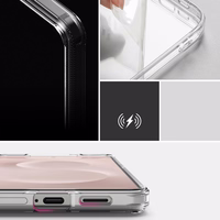 Ringke Fusion viedtālruņa apvalks Samsung Galaxy S25 Edge - caurspīdīgs