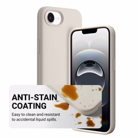Crong Color Cover Magnetic - iPhone 17e / 16e MagSafe maciņš (Stone smilšu)