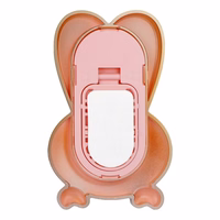 RABBIT viedtālruņa statīvs - uzlīmējamais - rozā