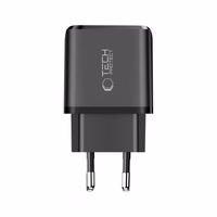 Tech-Protect NCA30 PD 30W / QC3.0 USB-A / USB-C sienas lādētājs - melns