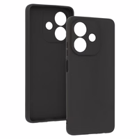Matēts aizmugurējais viedtālruņa apvalks OPPO A40 4G melns