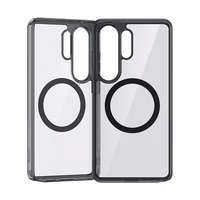 Benks Magnētiskais kristāla TPU rāmja korpuss (0050) priekš Samsung Galaxy S26 Ultra black