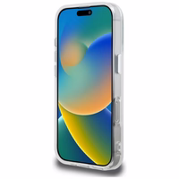 Karl Lagerfeld IML Aquarelle Karl & Choupette & Logo macins iPhone 16 Pro Max - balts