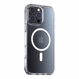 Viedtālruņa apvalks Torras Diamond-Mag iPhone 16 Pro - caurspīdīgs