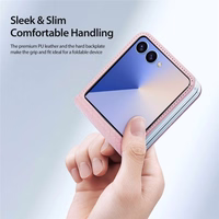 Maciņš Dux Ducis "Bril" Samsung F741 Z Flip6 rozā