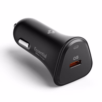 Spigen Essential EV301 30W auto lādētājs melns