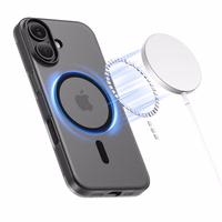 Tech-Protect MagSlim Magnētiskais viedtālruņa apvalks iPhone 17 - matēts melns