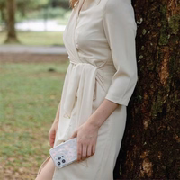 Uniq Coehl Aster viedtālruņa apvalks iPhone 14 Pro Max - rozā