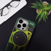 FORCELL F-PROTECT Leveli ar divu slāņu 4D tehnoloģiju, militārā nolaišanas pārbaude saderīgs ar MagSafe SAMSUNG S25 PLUS - cyber zaļš