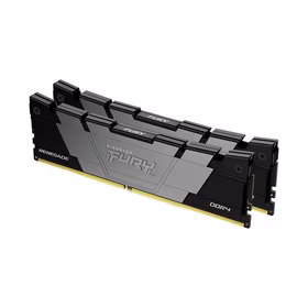 Kingston Technology FURY 16GB 3200MT/s DDR4 CL16 DIMM (Kit of 2) Renegade melns