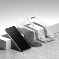 Ringke Easy Slide 2 komplekts rūdītais stikls Samsung Galaxy S25 Edge - caurspīdīgs