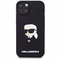 Viedtālruņa apvalks Karl Lagerfeld iPhone 14 Plus 6,7 KLHCP14M3DRKINK melns