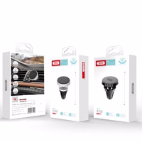 XO turētājs automašīnai C55B magnēts melns gaisa izvadam