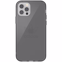 Adidas OR Aizsargstikls skaidrs apvalks iPhone 12 / iPhone 12 Pro - melns