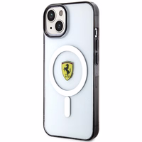 Ferrari FEHMP14MURKT iPhone 14 Plus 6.7" caurspīdīgs/caurspīdīgs cietais apvalks Outline Magnētiskais
