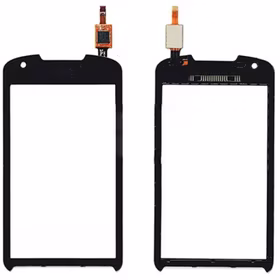 Touchscreen Saderīgs ar Samsung S7710 Xcover 2 Melns Original