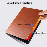 Phone Maciņš X-Level Kite priekš Samsung X700 / X706 (Tab S8) / T870 / T875 / T876 (Tab S7) Brūns