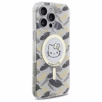Hello Kitty IML Golden Leaves MagSafe viedtālruņa apvalks iPhone 16 Pro Max - balts