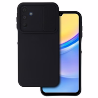 Camshield Soft apvalks Samsung Galaxy A15 4G/5G - melns
