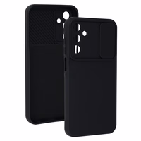 Camshield Soft apvalks Samsung Galaxy A15 4G/5G - melns