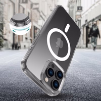 Tech-Protect FlexAir Hybrid Magnētiskais viedtālruņa apvalks iPhone 16 Pro Max - caurspīdīgs