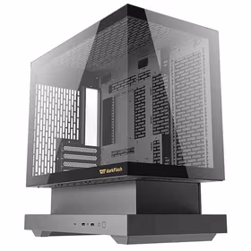 Darkflash F1 datora korpuss (melns) + 6 ARGB ventilatori