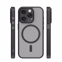 Mag Matt maciņš iPhone 15 Pro 6,1" melns